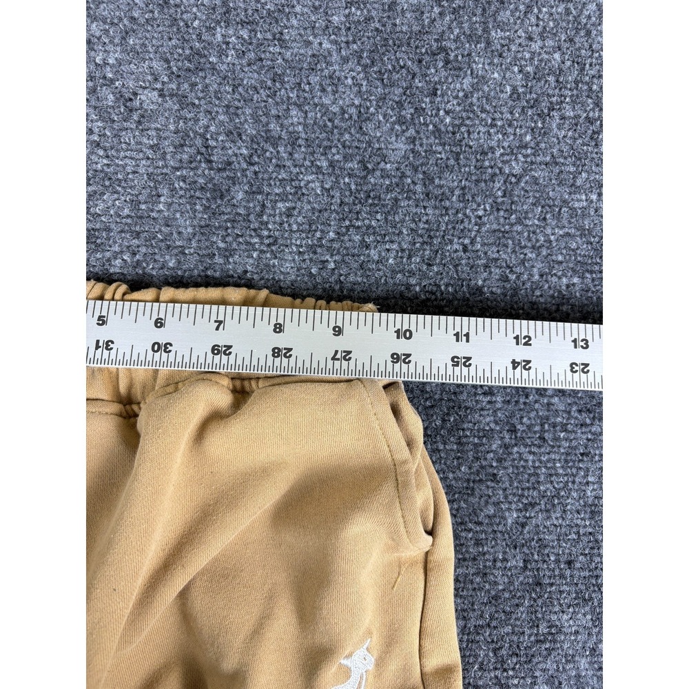 Kangol Jogger Pants Kids 4T 19x16 Beige Logo Elastic Waist Tapered Leg READ - Picture 4 of 11